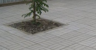 Качественная тротуарная плитка серого цвета в Балашихе в октябре