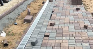 Профессиональная укладка плитки на улице в Балашихе в октябре