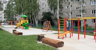 Благоустройство детской площадки во дворе от 1948 руб. в Балашихе
