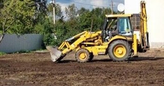 Выравнивание рельефа в Балашихе в октябре
